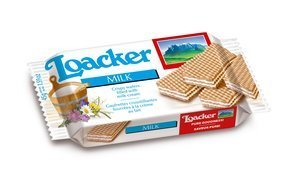 Image of LOACKER Classic Milk 45gm/Pack (12 packs per carton) Imported from Italy GBA P.Code: 70802 from Supplybunny.com