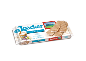 Image of LOACKER Classic Milk 175gm/pack (18 packs per carton) Imported from Italy - GBA P.Code: 70406 from Supplybunny.com