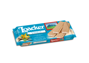 Image of LOACKER Classic Vanille 175gm/pack (18 packs per carton) Imported from Italy - GBA P.Code: 70408 from Supplybunny.com