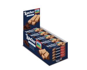 Image of LOACKER Classic Double Chocolate 45gm/Pack (12 packs per carton) Imported from Italy - GBA P.Code: 70805 from Supplybunny.com