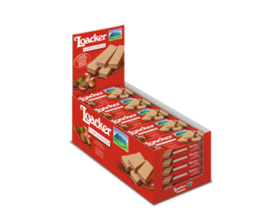 Image of LOACKER Classic Napolitaner 45gm/pack (25 packs per carton) Imported from Italy - GBA P.Code: 70004 from Supplybunny.com