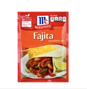 Image of MCCORMICK DRY SEASONING MIXES Fajitas Marinade 31gm/pack (12 packs per carton) Imported from USA - GBA P.Code: S0692 from Supplybunny.com