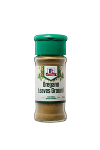 Image of MCCORMICK Oregano Leaves Ground 25gm/glass bottle (6 glass bottles per carton) Imported from Australia - GBA P.Code: A0516 from Supplybunny.com
