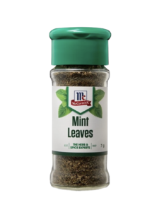 Image of MCCORMICK Mint Leaves 7gm/glass bottle (6 glass bottles per carton) Imported from Australia - GBA P.Code: A0458 from Supplybunny.com