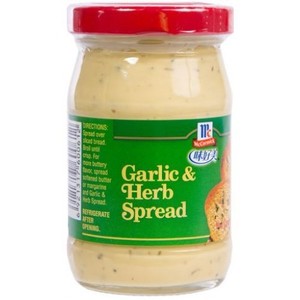 Image of MCCORMICK Garlic & Herbs Spread 135ml/bottle (12 bottles per carton) Imported from China - GBA P. Code S0272 from Supplybunny.com
