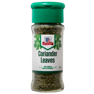 Image of MCCORMICK Coriander Leaves 5gm/glass bottle (6 glass bottles per carton) Imported from Australia - GBA P.Code: A0185 from Supplybunny.com
