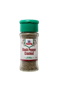 Image of MCCORMICK Black Pepper Cracked 90gm/glass bottle (4 glass bottles per carton) Imported from Australia - GBA P.Code: A0137 from Supplybunny.com