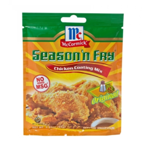 Image of MCCORMICK SEASON 'N FRY Original Flavour 45g/pack (24 packs per carton) Imported from Philippines - GBA P. Code S0783 from Supplybunny.com