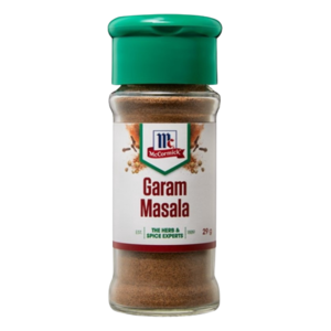 Image of MCCORMICK Garam Masala 29gm/glass bottle (6 glass bottles per carton) Imported from Australia - GBA P.Code: A0220 from Supplybunny.com