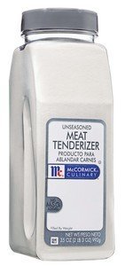 Image of MCCORMICK for Chef Meat Tenderizer 992gm/bottle (6 bottles per carton) Imported from USA - GBA P.Code: S1964 from Supplybunny.com