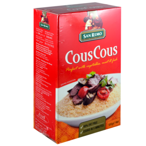 Image of SAN REMO Cous-cous 500gm/pack (12 packs per carton) Imported from AUSTRALIA - GBA P.Code: 50065 from Supplybunny.com