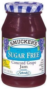 Image of SMUCKER'S Sugar Free Concord Grape Jam 12.75oz/bottle (8 bottles per carton) Imported from USA - GBA P.Code: SM4004 from Supplybunny.com