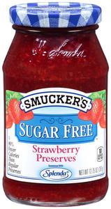 Image of SMUCKER'S Sugar Free Strawberry Jam 12.75oz/bottle (8 bottles per carton) Imported from USA - GBA P.Code: SM4006 from Supplybunny.com
