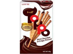 Image of TOPPO Vanilla Chocolate 40gm/pack (10 packs per carton) - GBA P.Code: LT21002 from Supplybunny.com
