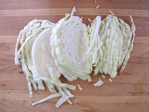 Image of Round Cabbage Sliced - 2mm (sold per kg) from Supplybunny.com