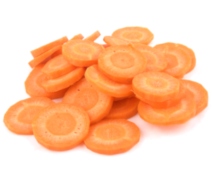Image of Carrot China Sliced - 2mm (sold per kg) from Supplybunny.com