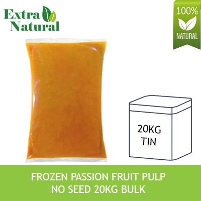[Extra Natural] Frozen Seedless Passion Fruit Pulp 20kg/tin (sold per ...