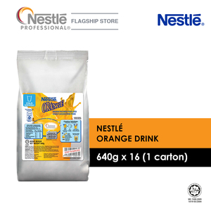 Image of Nestle Orange Drink Premix Powder 640g/pack x 16 packs per Carton (Sold per Carton) from Supplybunny.com