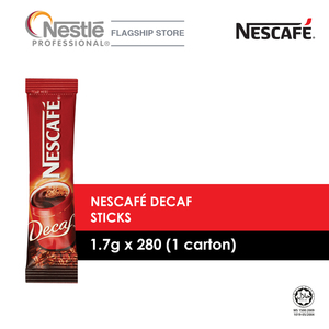 Image of Nescafe Decaf Stick Pack 1.7g/stick x 280 sticks per Carton (Sold per Carton) from Supplybunny.com