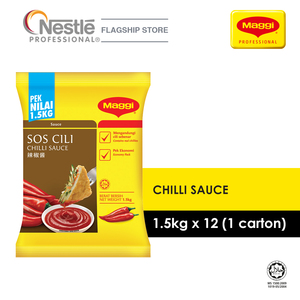 Image of MAGGI Chilli Sauce 1.5kg/pack x 12 packs per Carton (Sold per Carton) from Supplybunny.com