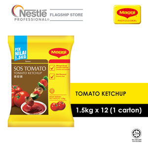 Image of MAGGI Tomato Sauce (Ketchup) 1.5kg/pack x 12 packs per Carton (Sold per Carton) from Supplybunny.com