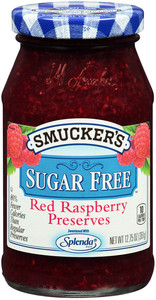 Image of SMUCKER'S Sugar Free Red Raspberry Jam 12.75oz/bottle (8 bottles per carton) Imported from USA - GBA P.Code: SM4008 from Supplybunny.com