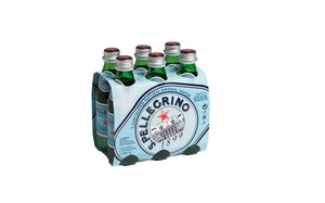 Image of San Pellegrino Sparkling Natural Mineral Water GLASS (Stelvin Cap) [250ml per bottle x 24 bottles] (Sold per Carton) from Supplybunny.com