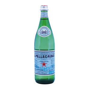 Image of San Pellegrino Sparkling Natural Mineral Water GLASS (Stelvin Cap) [750ml per bottle x 12 bottles] (Sold per Carton) from Supplybunny.com