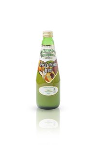 Image of Fresh Apple & Peach Juice (GLASS BTL) 400ml/btl x 12 btls per Carton (Sold per Carton) from Supplybunny.com