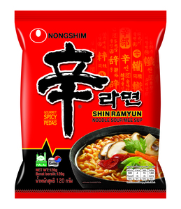 Image of NONG SHIM Shin Ramyun 120gm/Pack (40 packs per carton) MADE IN KOREA - GBA P.Code: NS11001 from Supplybunny.com