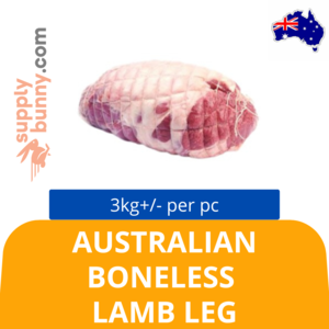 Image of Frozen Australian Whole Boneless Lamb Leg 3kg+/- per Piece (Sold per Piece) from Supplybunny.com