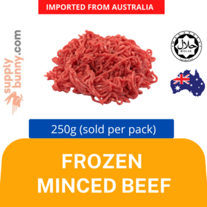 Image of Australian / New Zealand Premium Minced Beef (Grass Fed) 250gm per Pack (Sold per Pack) from Supplybunny.com
