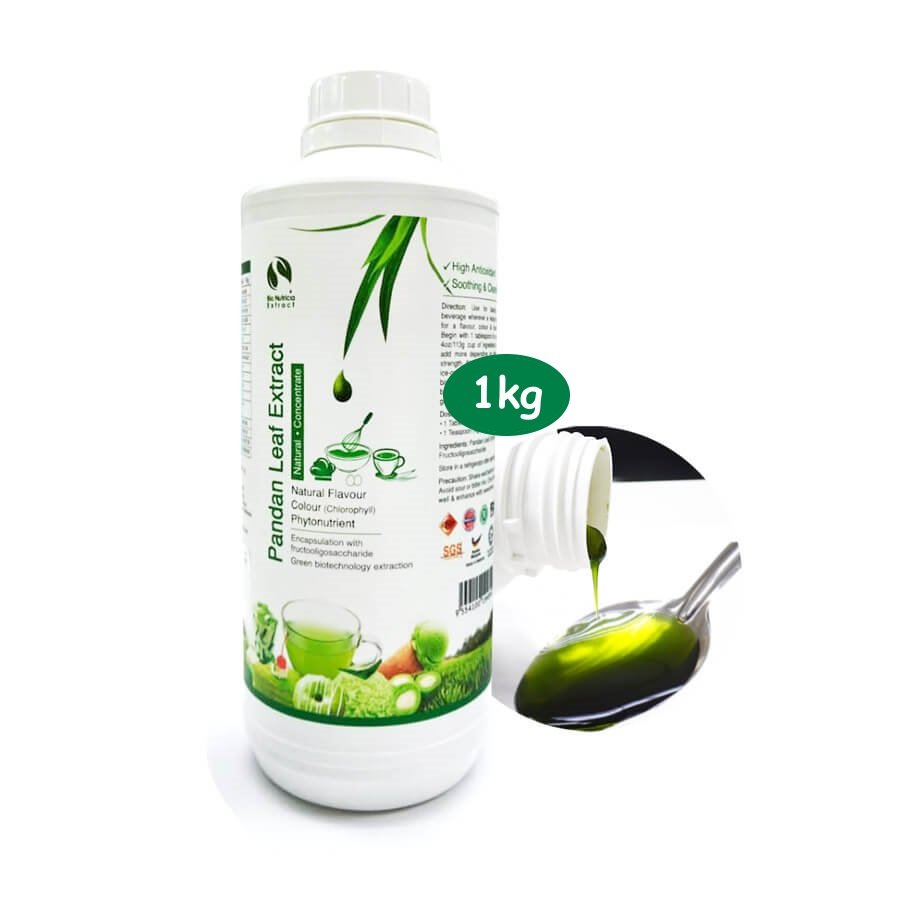 Natural Pandan Leaf Flavor Liquid Extract 1kg per Pack (Sold per Pack