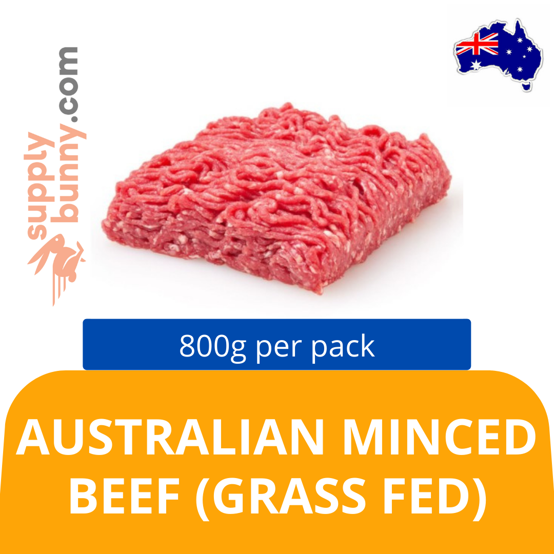 Australian Minced Beef (Grass Fed) 800g/pack (Sold per Pack) — HORECA Suppliers Supplybunny
