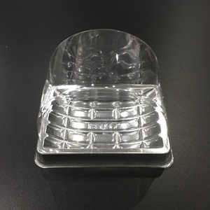 Image of Plastic Cake Box With Lid 100x70x75- Silver 100pieces/pack (Sold per pack) Item Code: B107-SILVER from Supplybunny.com