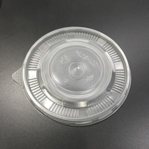 Image of Round Plastic Flat Lid to Fit 850CC & 1000CC Round Paper Container (600pieces per carton) Item Code: MLDS 100 from Supplybunny.com