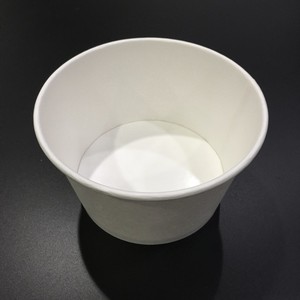 Image of Large Round Paper Container 1000CC - Plain White (300pieces per carton) Item Code: MLC-100-A from Supplybunny.com