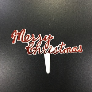 Image of Xmas Cake Tag 80x45 - Red 100pieces/pack (Sold per pack) Item Code: XM121-RED from Supplybunny.com