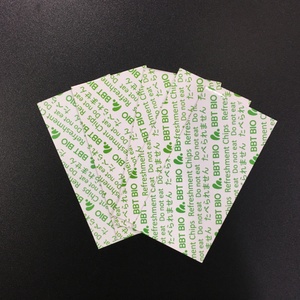 Image of Refreshment Chip 30cc (1200pieces per pack) Item Code: BIO SHEET from Supplybunny.com