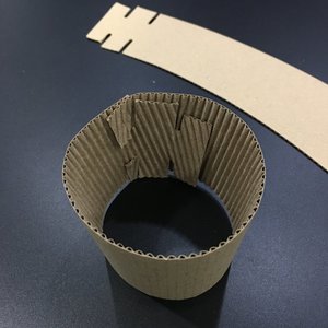 Image of Coffee Hot Cup Sleeve 280x55mm (1000 sleeves per carton) Item Code: SLEEVE from Supplybunny.com