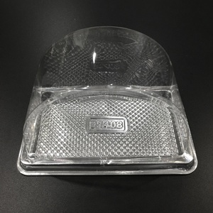 Image of Plastic Cake Box With Lid 140x90x83- Silver 100pieces/pack (Sold per pack) Item Code: B1408-SILVER from Supplybunny.com