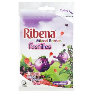 Image of Ribena Mixberries Ziplock Pastille (20pcs) 12 bags per box (24 boxes per Carton) from Supplybunny.com