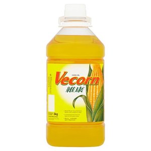 Image of Vecorn Corn Oil 3kg/bottle (6 bottles per carton) from Supplybunny.com