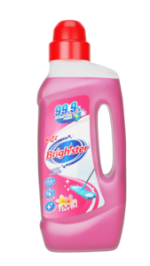 Image of Kizz Brighster Floor Cleaner Floral 1L/bottle (12 bottles per carton) from Supplybunny.com