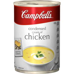 Image of Campbell's Cream Of Chicken 420g/can (24 cans per carton) from Supplybunny.com