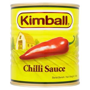 Image of Kimball Chili Sauce 3.3kg/tin (6 tins per carton) from Supplybunny.com