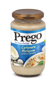 Image of Prego Carbonara Mushroom Pasta Sauce 665g/jar (12 jars per carton) from Supplybunny.com