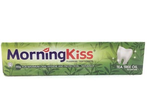 Image of Morning Kiss Tea Tree Oil Toothpaste 250g/box x 4 per pack x 12 packs per Carton (Sold per Carton) from Supplybunny.com