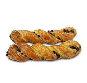 Image of Frozen Chocolate Twist Danish 35g/pc x 12 pcs per pack (Sold per Pack) from Supplybunny.com
