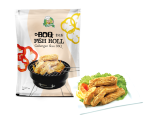 Image of BBQ Fish Roll 500g/pack (20 packs per carton) from Supplybunny.com